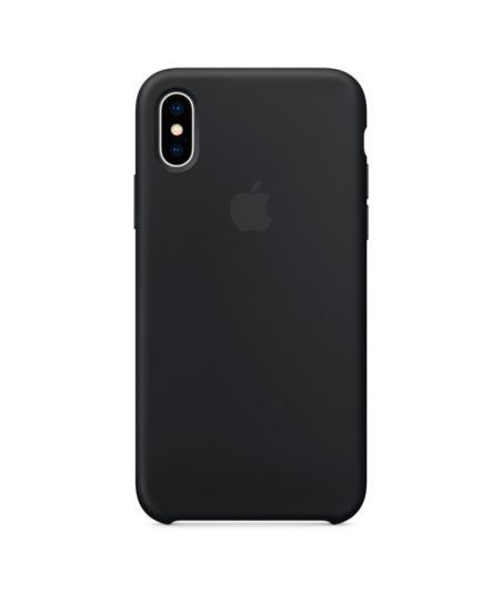 Чехол для iPhone Apple iPhone X Silicone Case Black